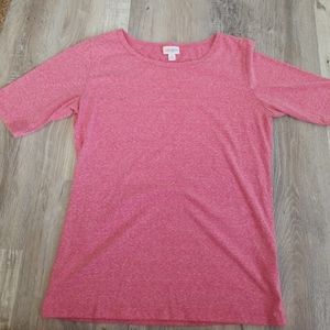 Pink Marbled LuLaRoe T-Shirt M